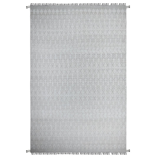 Tribal & Geometric Wool Hand Knotted Rug Ivory No Border 9.9X15.4 -O089173