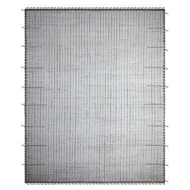 Tribal & Geometric Wool Hand Knotted Rug Ivory No Border 12.2X15.2 -O089192