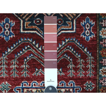 Kazak Wool Hand Knotted Rug Red Red 2.9X4.1 -O089435