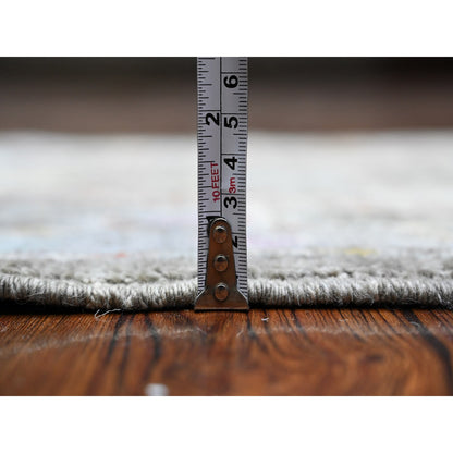 Oushak And Peshawar Wool Hand Knotted Rug Grey Gray 2.0X3.1 -O089540