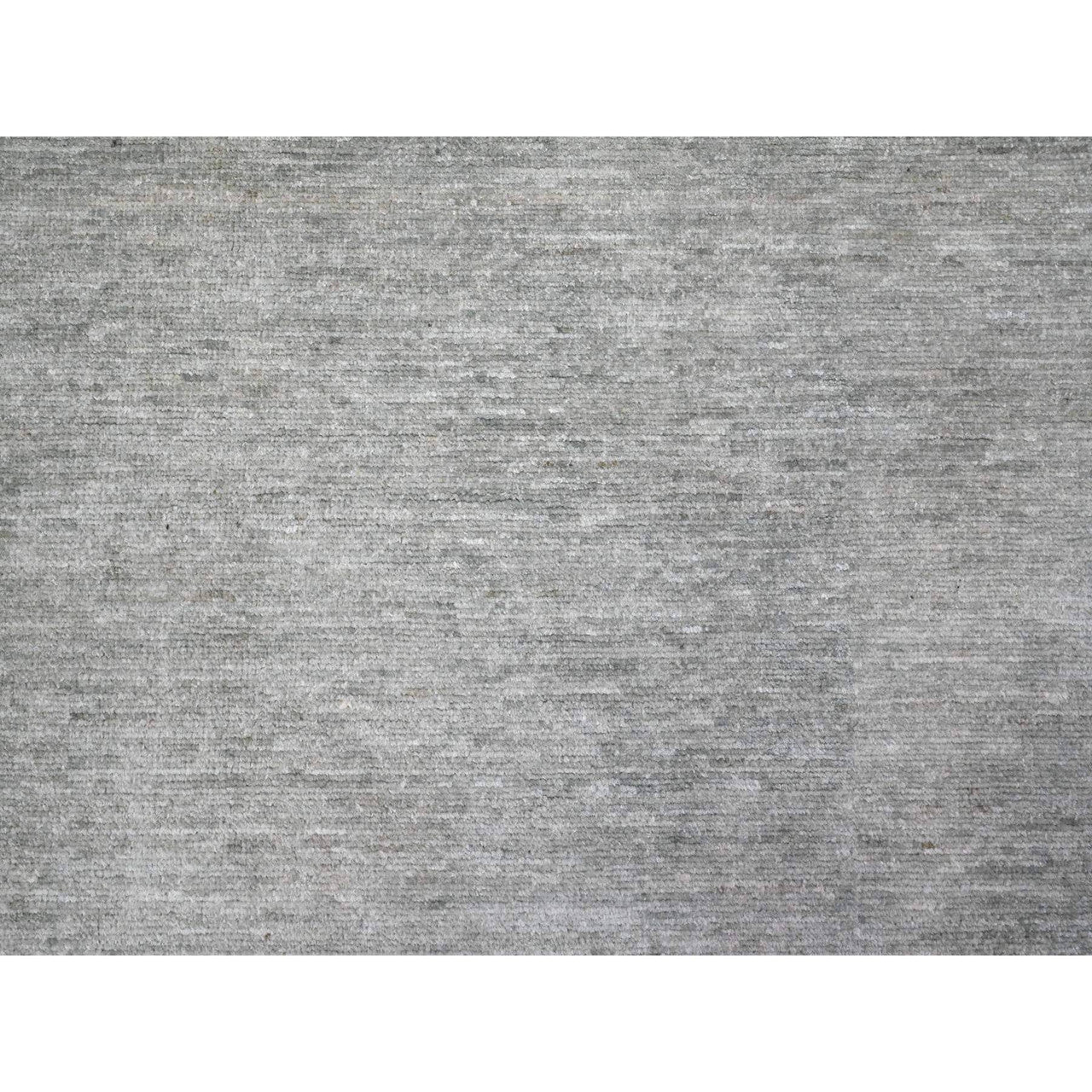Modern and Contemporary Wool Hand Knotted Rug Grey 8.8x11.9 -O089655