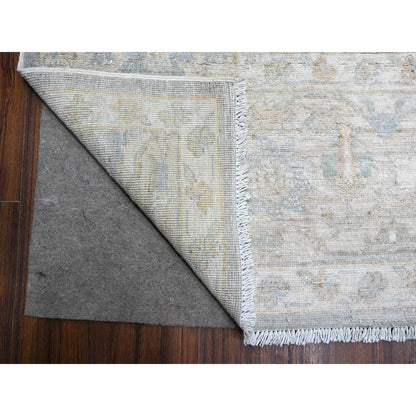 Heriz Wool Hand Knotted Rug Grey Gray 8.11X11.10 -O089703