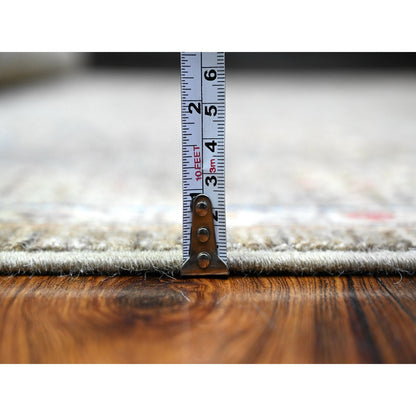 Mamluk Wool Hand Knotted Rug Grey Gray 6.1X8.10 -O089707