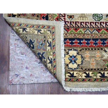 Oushak And Peshawar Wool Hand Knotted Rug Grey 8.9x11.10 -O089747