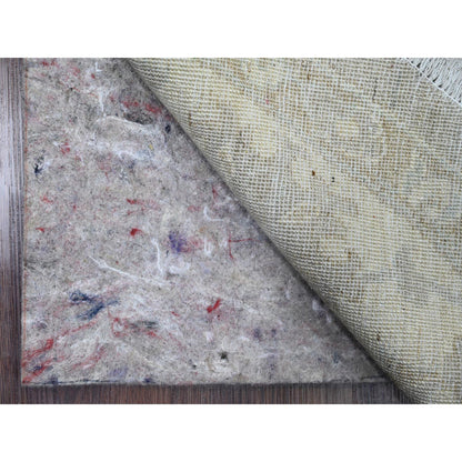 Oushak And Peshawar Wool Hand Knotted Rug Grey 7.8x7.11 -O089795