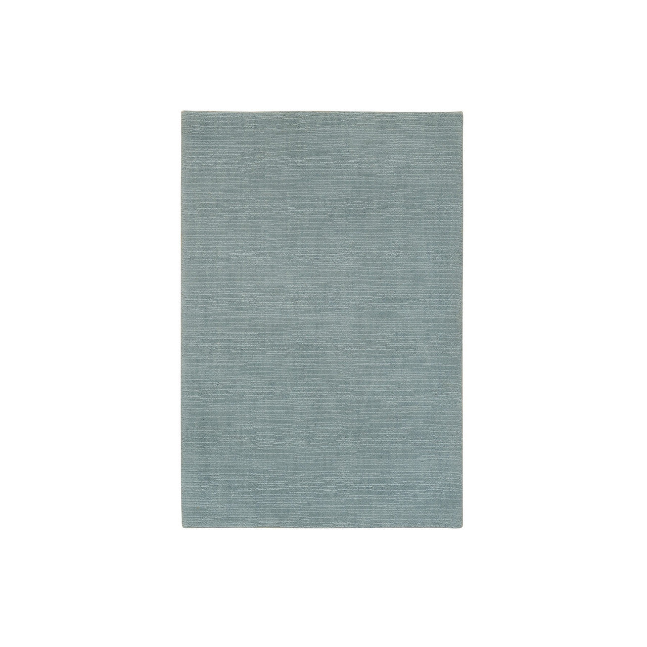 Gray 2'0" x 3'1" Modern and Contemporary and Plant based Handloom Wool/Silk Rug - Sku: O090175