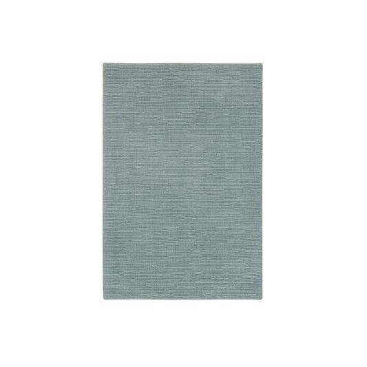 Modern and Contemporary Wool and Plant based Silk Hand Loomed Rug Grey No Border 2.0X3.1 -O090175