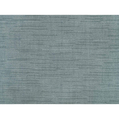 Modern and Contemporary Wool and Plant based Silk Hand Loomed Rug Grey No Border 2.0X3.1 -O090175