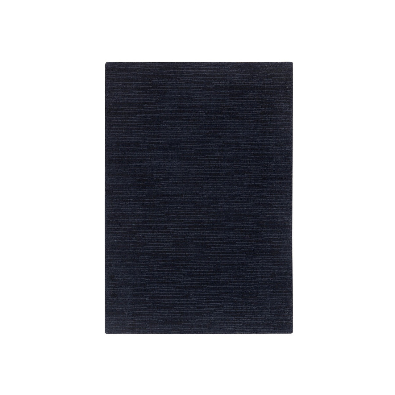 Blue 2'0" x 3'1" Modern and Contemporary and Plant based Handloom Wool/Silk Rug - Sku: O090176