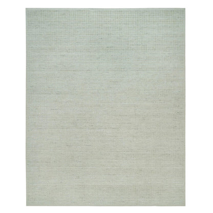 Modern and Contemporary Wool Hand Loomed Rug Ivory No Border 12.0X14.9 -O090189