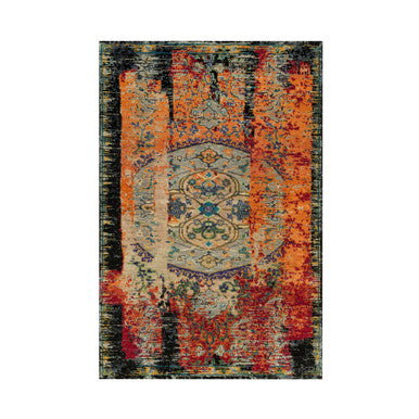 Transitional Wool Hand Knotted Rug Red No Border 3.2X5.1 -O090228