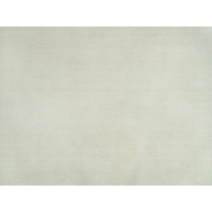 Modern and Contemporary Wool Hand Loomed Rug Ivory 9.0x12.0 -O090380