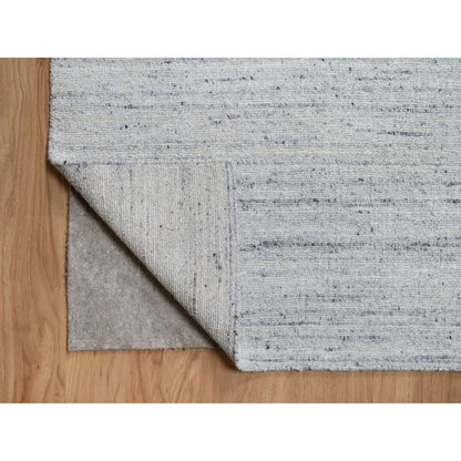 Modern and Contemporary Wool Hand Loomed Rug Grey No Border 9.1X11.10 -O090709