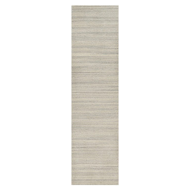 Modern and Contemporary Wool Hand Loomed Rug Beige No Border 2.6X10.0 -O090717