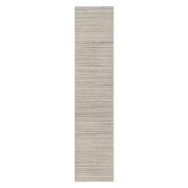 Modern and Contemporary Wool Hand Loomed Rug Beige No Border 2.7X11.10 -O090719