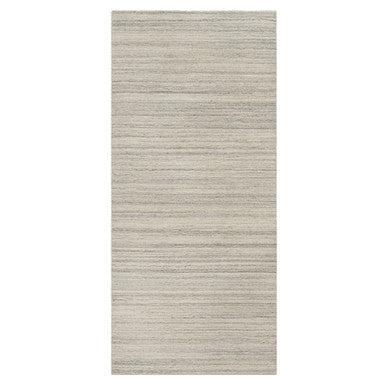 Modern and Contemporary Wool Hand Loomed Rug Beige No Border 2.7X6.0 -O090723