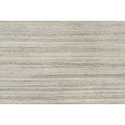 Modern and Contemporary Wool Hand Loomed Rug Beige No Border 2.7X6.0 -O090723