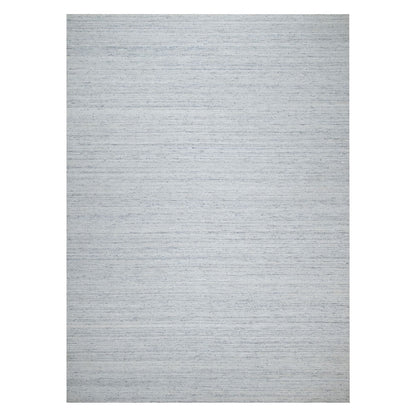 Modern and Contemporary Wool Hand Loomed Rug Grey No Border 10.0X13.10 -O090730