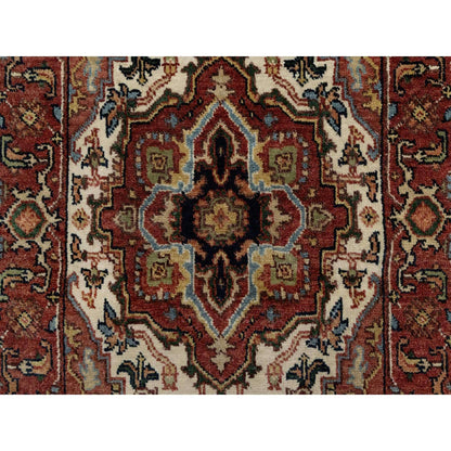 Heriz Wool Hand Knotted Rug Red Red 2.0X3.1 -O090745