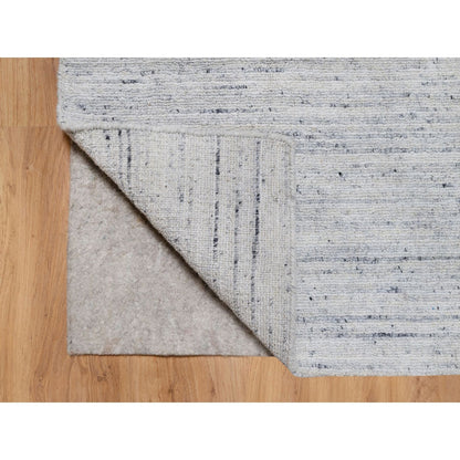 Modern and Contemporary Wool Hand Loomed Rug Grey No Border 2.0X3.0 -O090787