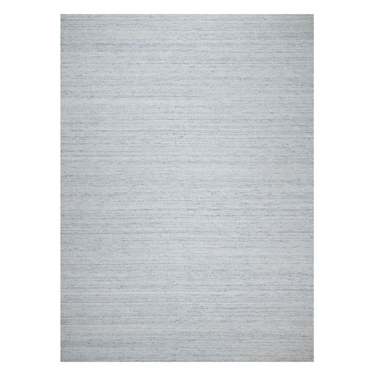 Modern and Contemporary Wool Hand Loomed Rug Grey None 10.0X13.10 -O090798