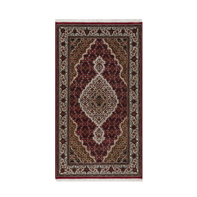Traditional Wool Hand Knotted Rug Red 2.10X5.1  -O090984