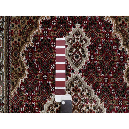 Traditional Wool Hand Knotted Rug Red 2.10X5.1  -O090984