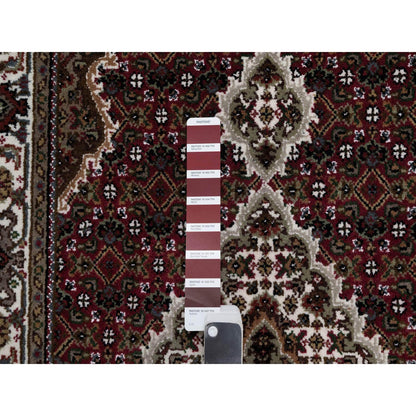Traditional Wool Hand Knotted Rug Red 2.10X5.2  -O090990