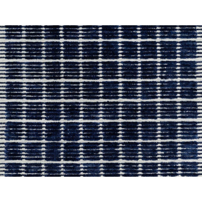 Modern and Contemporary Wool Hand Loomed Rug Blue 2.2x3.1 -O091063