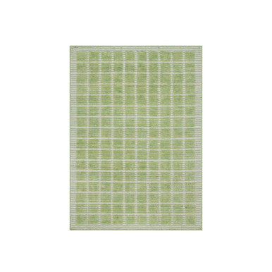 Modern and Contemporary Wool Hand Loomed Rug Green 2.2x3.1 -O091064