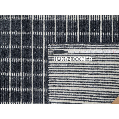 Modern and Contemporary Wool Hand Loomed Rug Black 2.3x3.1 -O091065