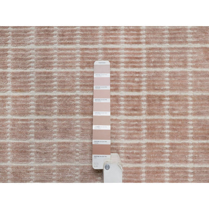 Modern and Contemporary Wool Hand Loomed Rug Pink 2.2x3.1 -O091066