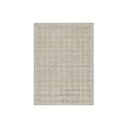 Modern and Contemporary Wool Hand Loomed Rug Ivory 2.2x3.1 -O091067
