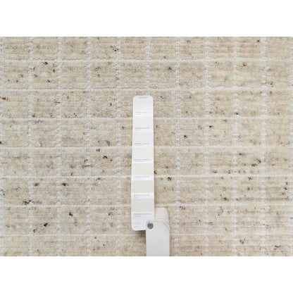 Modern and Contemporary Wool Hand Loomed Rug Ivory 2.2x3.1 -O091067