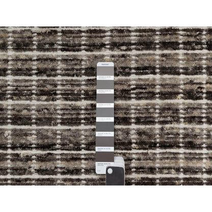 Modern and Contemporary Wool Hand Loomed Rug Brown 2.3x3.1 -O091068
