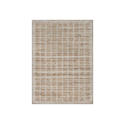 Modern and Contemporary Wool Hand Loomed Rug Brown 2.2x3.1 -O091070