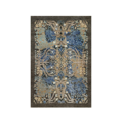 Modern and Contemporary Wool & Silk Hand Knotted Rug Brown 1.11x3.0 -O091154