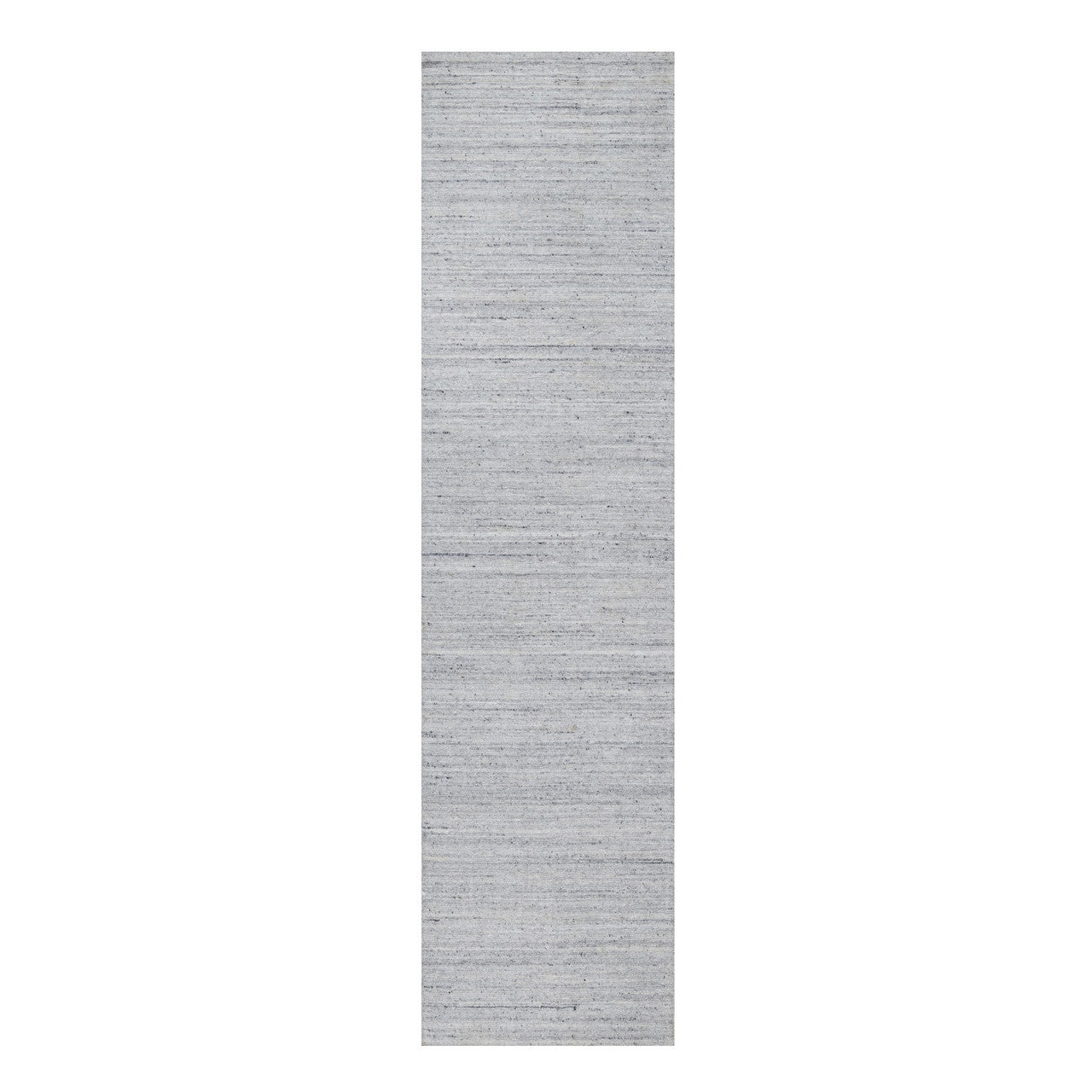 Modern and Contemporary Wool Hand Loomed Rug Ivory 2.6x10.0 -O091180
