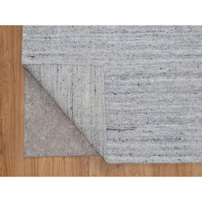 Modern and Contemporary Wool Hand Loomed Rug Ivory 2.6x10.0 -O091180
