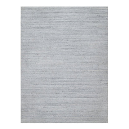 Modern and Contemporary Wool Hand Loomed Rug Ivory 8.11x12.0 -O091183