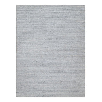 Modern and Contemporary Wool Hand Loomed Rug Ivory 8.11x12.0 -O091183