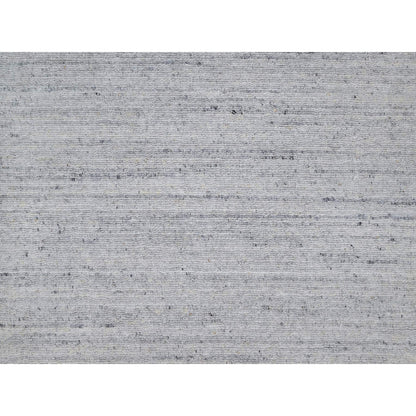 Modern and Contemporary Wool Hand Loomed Rug Ivory 8.11x12.0 -O091183