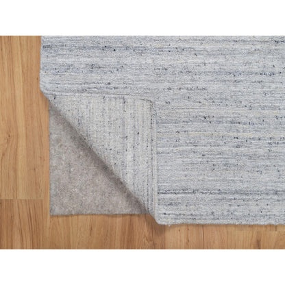 Modern and Contemporary Wool Hand Loomed Rug Ivory 2.6x6.0 -O091186