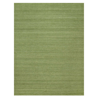 Modern and Contemporary Wool Hand Loomed Rug Green 9.1x12.0 -O091189