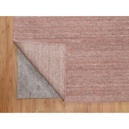 Modern and Contemporary Wool Hand Loomed Rug Pink 8.2x10.1 -O091197