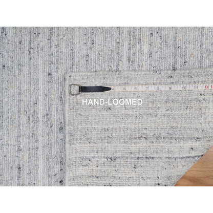 Modern and Contemporary Wool Hand Loomed Rug Ivory 2.0x3.0 -O091202