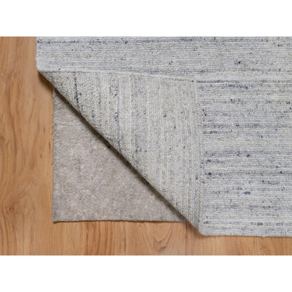 Modern and Contemporary Wool Hand Loomed Rug Ivory 2.0x3.0 -O091203