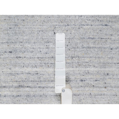 Modern and Contemporary Wool Hand Loomed Rug Ivory 2.0x3.0 -O091203