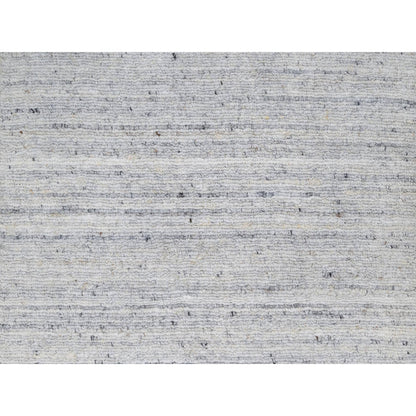 Modern and Contemporary Wool Hand Loomed Rug Ivory 2.0x3.0 -O091203