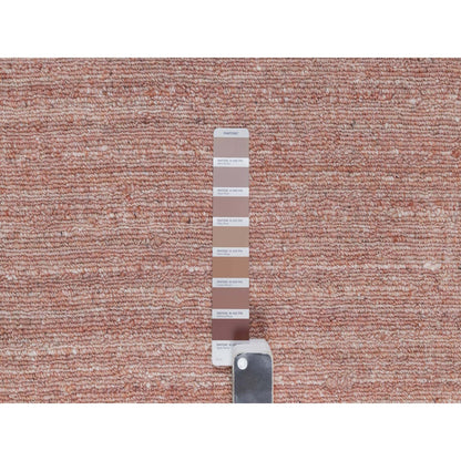 Modern and Contemporary Wool Hand Loomed Rug Pink 2.0x3.0 -O091206